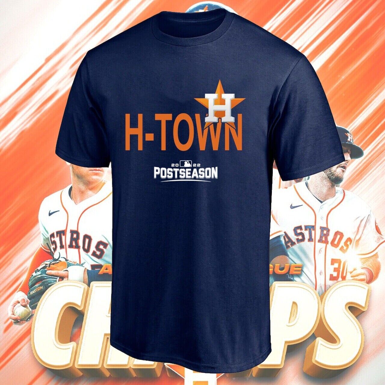 Houston Astros 2022 Finals Baseball Team Champs Unisex T-shirt S-4xl Plus Size Up To 5xl